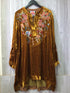 Johnny Was Denali Velvet Relaxed Trapunto Tunic Size X-Large New